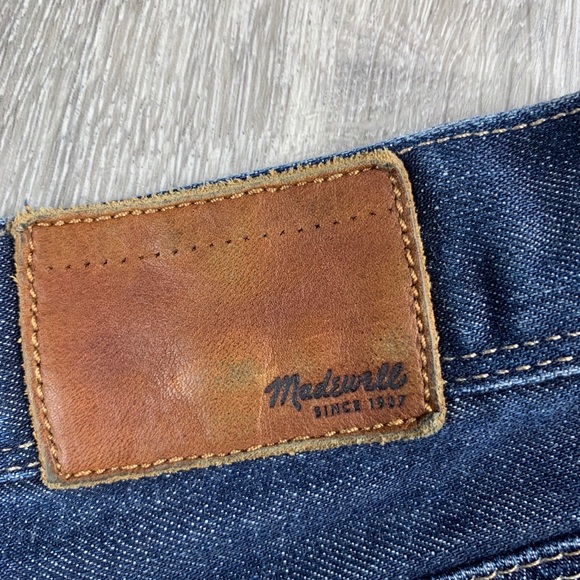 [SOLD] Madewell Rail Straight Jeans Dark Wash - Picture 8 of 8